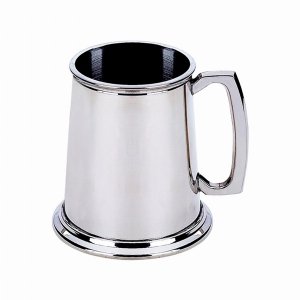 Creative 11099 Bright Tankard, Pewter 16 Oz Capacity 4