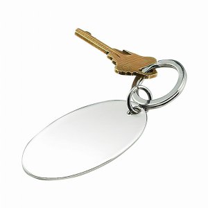 Creative 2878 Oval Key Chain, 3.75