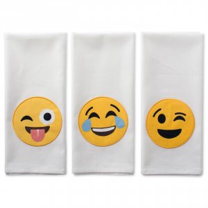 Dii CAMZ37681S Emoji Dishtowel Set