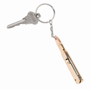 Creative 2426 Bullet Shaped Key Chain With Knife, 5