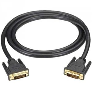 Black DVI-I-DL-001.5M Dvi-i Dual-link Cable Male To Male 5-ft.  1.5-m