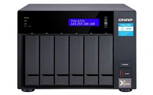 Qnap TVS-672X-I3-8G-US Desktop 6-bay Nasiscsi Ip-san, Int