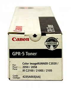 Axis 4235A003AA Canon Toner, , Gpr-5, Black, 18,000 Pg Yield