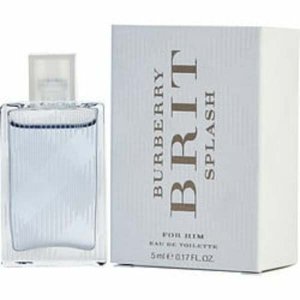 Burberry 293106 Brit Splash By  Edt 0.17 Oz Mini For Men