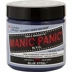 Manic 390136 By  High Voltage Semi-permanent Hair Color Cream -  Blue 