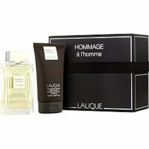 Lalique 437382 Hommage A L'homme By  Edt Spray 3.4 Oz  Hair And Shower