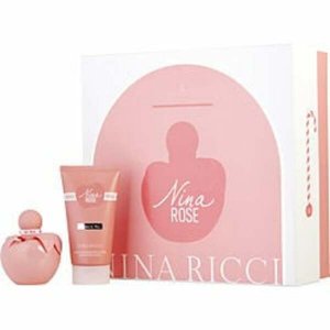 Nina 406353 Nina Rose By  Edt Spray 1.7 Oz  Body Lotion 2.5 Oz For Wom