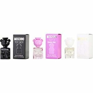 Moschino 436394 Variety By  3 Piece Mini Set With Toy 2 Eau De Parfum 