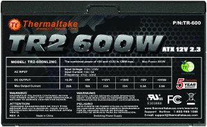 Thermaltake TR-600 Tr2 600w Atx12v Amp; Eps12v Power Supply