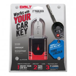 Boltm 7023540 Bolt Padlock For Select Ford Vehicles - Side Cut Applica