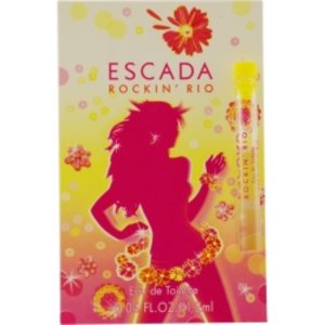 Escada 177132 Rockin Rio By  Edt Vial On Card For Women