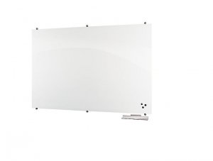 Balt 83845 Visionary Magnetic Glass Dry Erase 72x48 Whiteboard White