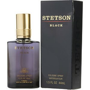 Coty 155721 Stetson Black By  Cologne Spray 1.5 Oz For Men