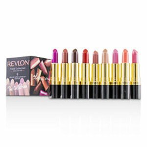 Revlon 316564 By  9 Super Lustrous Lip Cube Set (travel Collection Exc