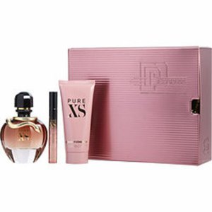 Paco 348876 Pure Xs By  Eau De Parfum Spray 2.7 Oz  Body Lotion 3.4 Oz