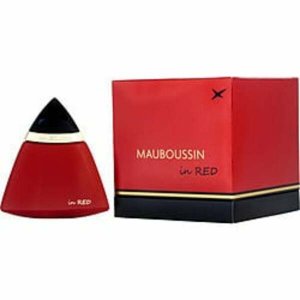 Mauboussin 416915 In Red By  Eau De Parfum Spray 3.3 Oz For Women