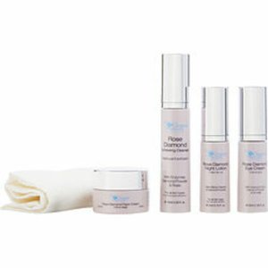 The 430865 By  Rose Diamond Skincare Kit: Exfoliating Cleanser 10ml + 