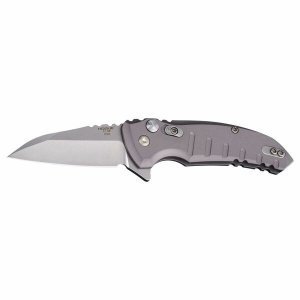 Hogue 24162 X1 2.75 In Wharncliffe Blade Alum Frame Matte Grey