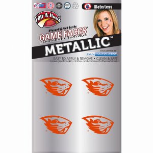 Innovative MTL184R OREGON STATE Metallic Peel  Stick Fan-a-peel  Games