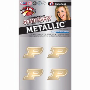 Innovative MTL65R PURDUE Metallic Peel  Stick Fan-a-peel  Gamesfaces (