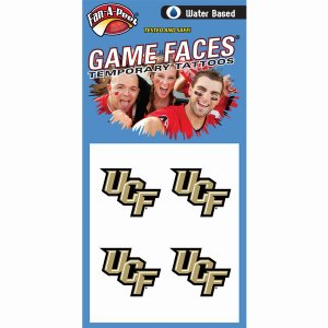 Innovative CH199R CENTRAL FLORIDA Fan-a-peel  Gamesfaces Water Tattoos