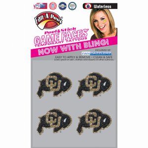 Innovative DZC41R COLORADO Waterless Peel  Stick Temporary Tattoos Fan