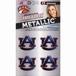 Innovative MTL12R AUBURN Metallic Peel  Stick Fan-a-peel  Gamesfaces (