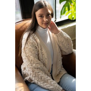 Saachiwholesale 806844 Party Pearl Cardigan (pack Of 1)