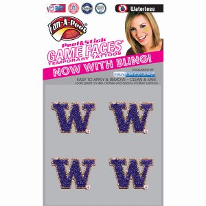 Innovative DZC78R WASHINGTON Waterless Peel  Stick Temporary Tattoos F