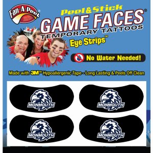 Innovative ES203R MONMOUTH Black Eye Strips Fan-a-peel  Gamesfaces (pa