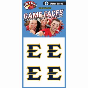 Innovative C371R EAST TENNESSEE STATE Fan-a-peel  Gamesfaces Water Tat