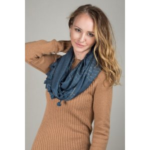 Saachiwholesale 119420 Oversized Infinity Scarf (pack Of 1)