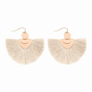 Dobbi ME-4200IVY Tassel Hook Earrings ( Variety Of Colors Available ) 