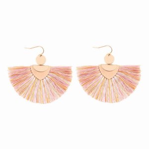 Dobbi ME-4200ML Tassel Hook Earrings ( Variety Of Colors Available ) B