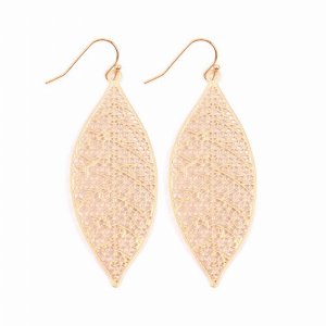 Dobbi E1850MG Filigree Leaf Earrings ( Variety Colors Available ) By  