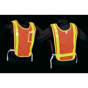 Jogalite 8110 Reflective Cross-training Vest Wpocket (pack Of 10)