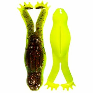 Zman GTT-109PK3 Goat Toadz 4 In Coppertreuse 3 Pack