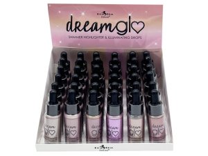 Bulk MK484 Dreamglo Shimmer Highlights Drops In Countertop Display