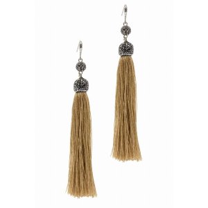 Saachiwholesale 609926 Margo Tassel Earring (pack Of 1)