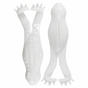 Zman GTT-03PK3 Goat Toadz 4 In White 3 Pack