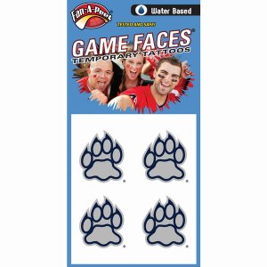 Innovative C296R NEW HAMSHIRE Fan-a-peel  Gamesfaces Water Tattoos (pa