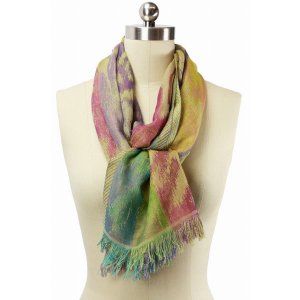 Saachiwholesale 110390 Kelani Colored Scarf (pack Of 1)