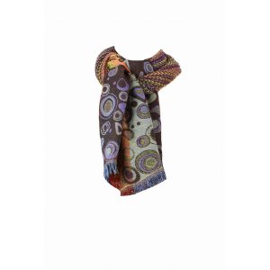 Saachiwholesale 117065 Moraine Multi Colored Woolen Scarf (pack Of 1)