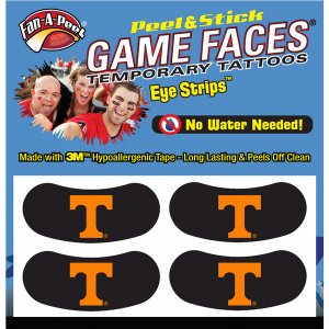 Innovative ES67R TENNESSEE Black Eye Strips Fan-a-peel  Gamesfaces (pa