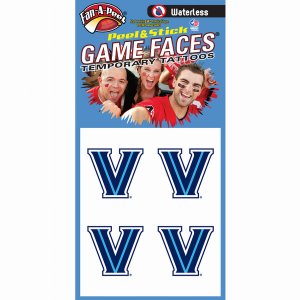 Innovative WC292R VILLANOVA Waterless Peel  Stick Temporary Tattoos Fa