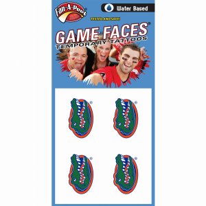 Innovative CS14R FLORIDA Fan-a-peel  Gamesfaces Water Tattoos (pack Of