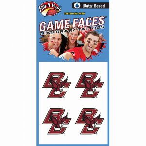 Innovative CB275R BOSTON COLLEGE Fan-a-peel  Gamesfaces Water Tattoos 