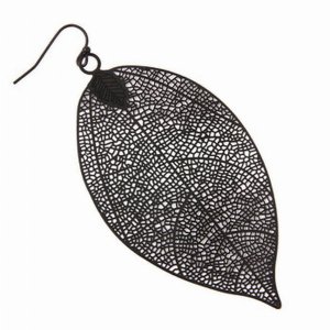 Dobbi E1423BK Fine Filigree Leaves Earrings ( Variety Colors Available