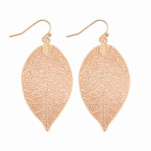 Dobbi E1806MG Leaf Filigree Earrings ( Variety Colors Available ) By  