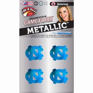 Innovative MTL20R NORTH CAROLINA Metallic Peel  Stick Fan-a-peel  Game